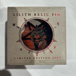 Diablo IV Collector's Edition Pin - Lilith Relic Pin 1/3000 Limited Edition